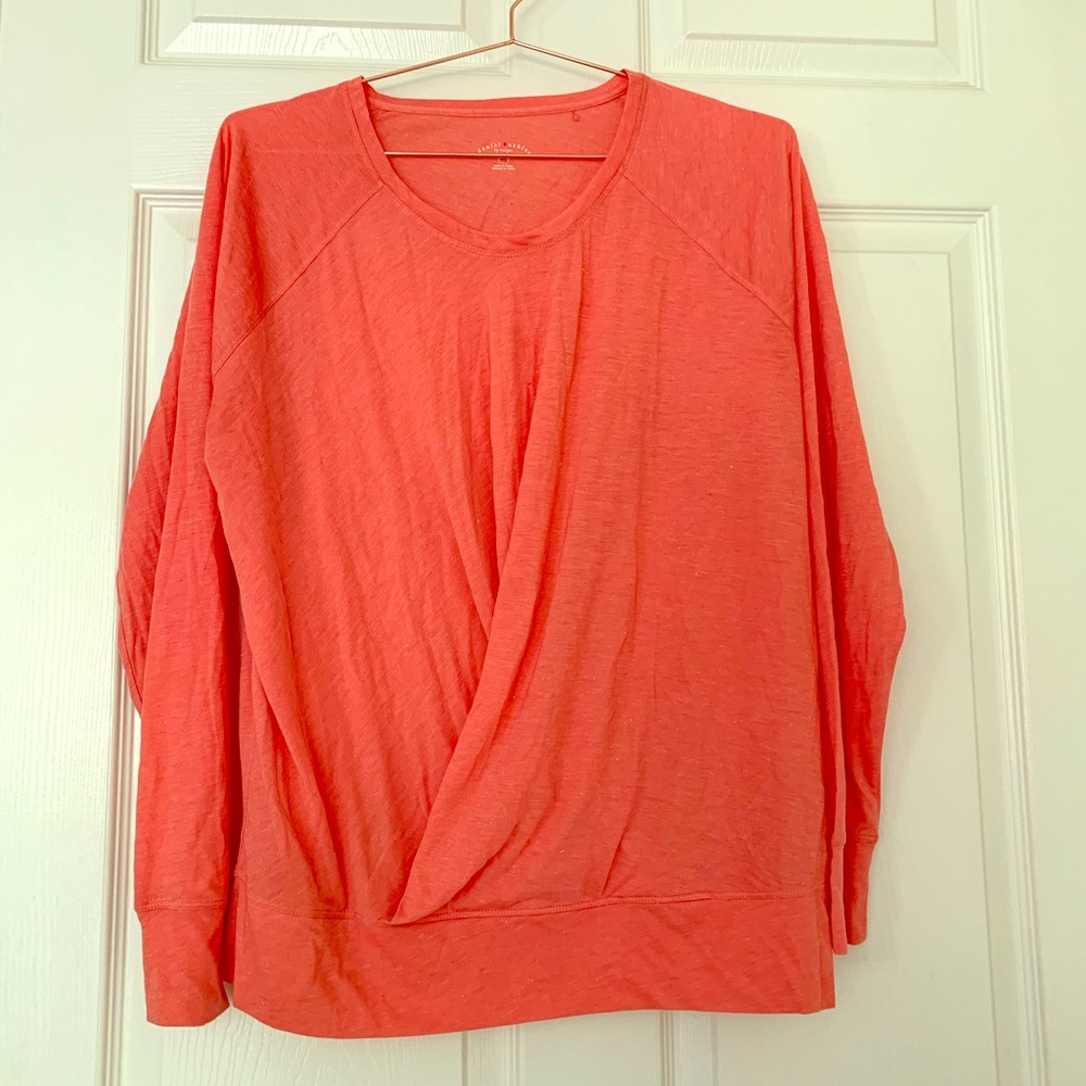NWOT glitz twist pullover by Daniel Buchler XL